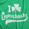 Funny Saint Patricks Day T Shirts for Men Party Shirts for St Pats Funny Drinking Tees(Heather Green – Clover Leprechauns)