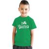Kids St Patricks Day T-Shirt – Funny I Clover Shenanigans Irish Tee, Green Shamrock Graphic Outfit(Green – Shenanigans)