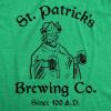 Mens Funny T Shirts St Patricks Brewing Co Novelty Drinking Tee for Men(Heather Green – Brewing)