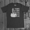Mens I Always Carry A Little Pot with Me T Shirt Funny Saint Patricks Day Patty(Heather Black)
