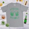 Mens Lets Get Ready to Stumble T Shirt Funny St Saint Patricks Day Drinking Tee(Heather Black)