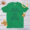 Mens Saint Patricks T Shirts Funny Party Tees for Guys Great Parade Shirts(Heather Green – Shamrock High)