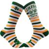 Irish Drinking Team Socks Funny Saint St Patricks Day Beer Novelty Crazy Fun