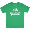 Kids St Patricks Day T-Shirt – Funny I Clover Shenanigans Irish Tee, Green Shamrock Graphic Outfit(Green – Shenanigans)