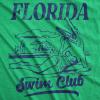 Womens Funny Beach Shirts Relaxing Ocean Tees for Women Cute Graphic Tees for Summer(Heather Green – Florida Swim Club)