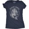 Womens Funny Beach Shirts Relaxing Ocean Tees for Women Cute Graphic Tees for Summer(Heather Navy – Makin Waves)