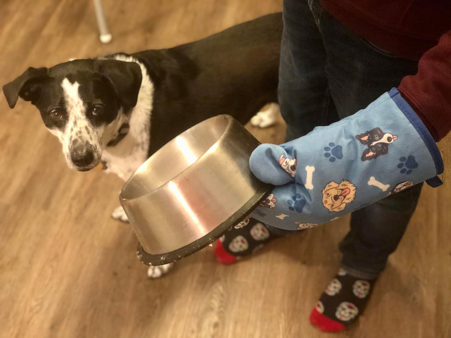 imageDogs and Bones Funny Pet Dog Rescue Puppy Animal Lover Graphic Novelty Kitchen Accessories
