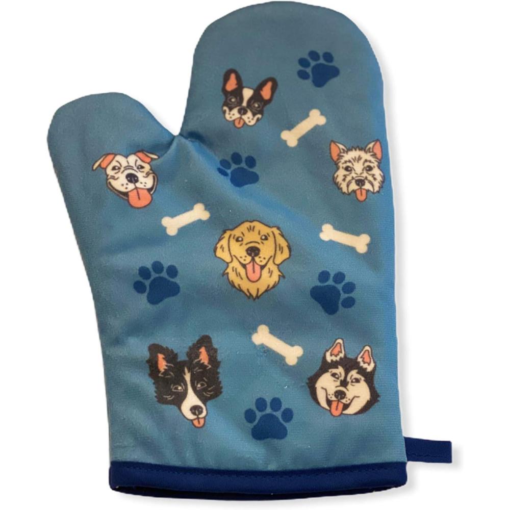 imageDogs and Bones Funny Pet Dog Rescue Puppy Animal Lover Graphic Novelty Kitchen Accessories