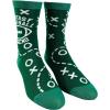 Crazy Dog T-Shirts Mens Funny Football Socks With Awesome Graphics For Men(Football 4 Pack)