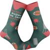 Crazy Dog T-Shirts Mens Funny Football Socks With Awesome Graphics For Men(Football Murdery)