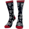 Crazy Dog T-Shirts Men’s Metal Fan Socks Funny Heavy Music Air Blowing Fans Joke Footwear