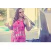 Crazy Dog T-Shirts The Girl With The Grill Apron Funny Backyard BBQ Grilling Kitchen Smock