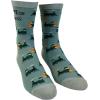 Crazy Dog T-Shirts Women’s Hot Mess Express Socks Funny Train Hungover Party Sarcastic Graphic Novelty Footwear