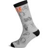 Funny Uncle Crew Socks for Men – Funcle Novelty Gift for Gamers, Motorcycle & Ice Cream Lovers – Cool Birthday & Holiday Present