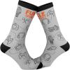 Funny Uncle Crew Socks for Men – Funcle Novelty Gift for Gamers, Motorcycle & Ice Cream Lovers – Cool Birthday & Holiday Present