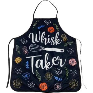 Whisk Taker Funny Kitchen Cooking Baking Graphic Novelty Kitchen Accessories Funny Graphic Kitchenwear Cool Food Novelty Cookware Black Oven Mitt(Apron)