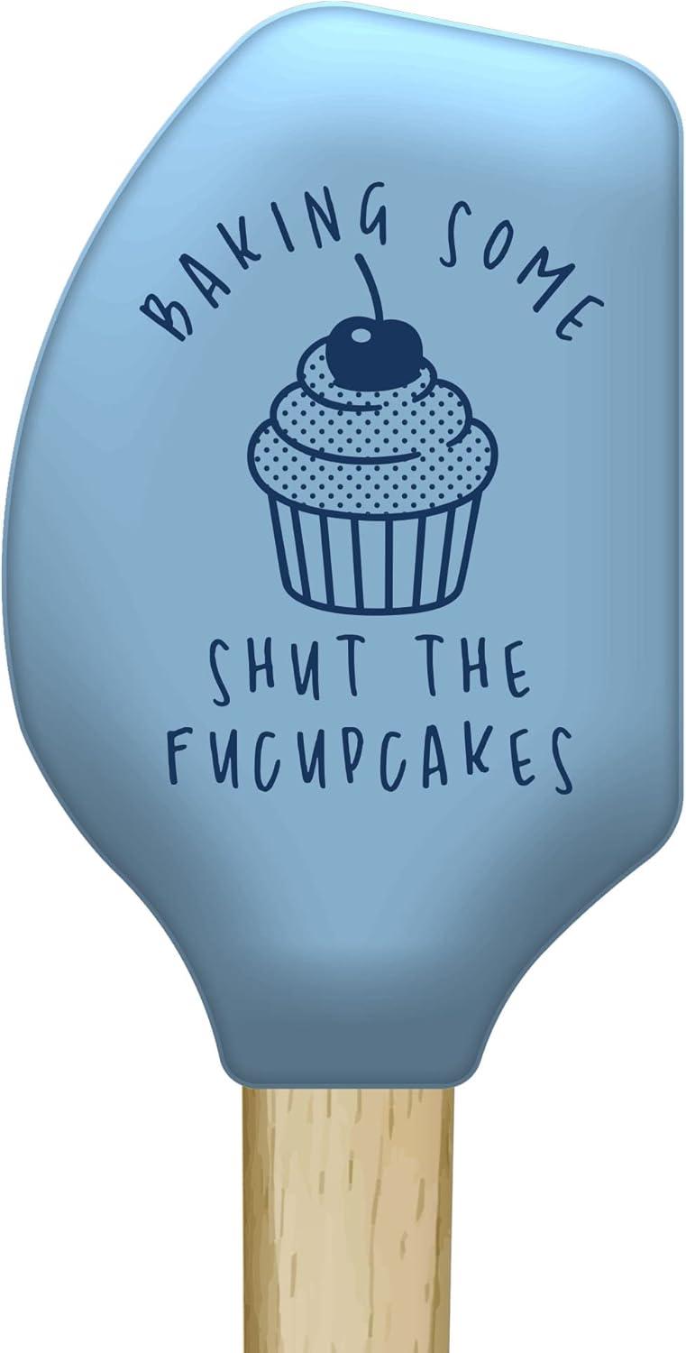 imageFunny Offensive Spatulas Hilarious Novelty Cooking and Baking Utensils Funny Silicone Scraper Spatula Sarcastic Cool Food Novelty Spatulas for Baking Few HaveFucupcakes