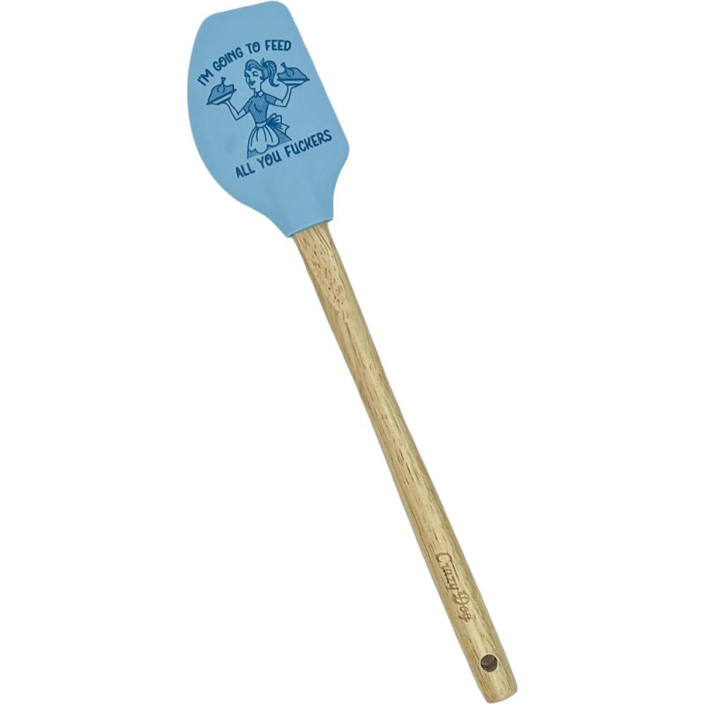 imageFunny Offensive Spatulas Hilarious Novelty Cooking and Baking Utensils Funny Silicone Scraper Spatula Sarcastic Cool Food Novelty Spatulas for Baking Few HaveFeed You Fuckers