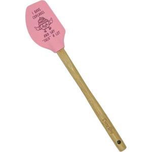 Funny Offensive Spatulas Hilarious Novelty Cooking and Baking Utensils Funny Silicone Scraper Spatula Sarcastic Cool Food Novelty Spatulas for Baking Few Have(Cupcakes F*ck)