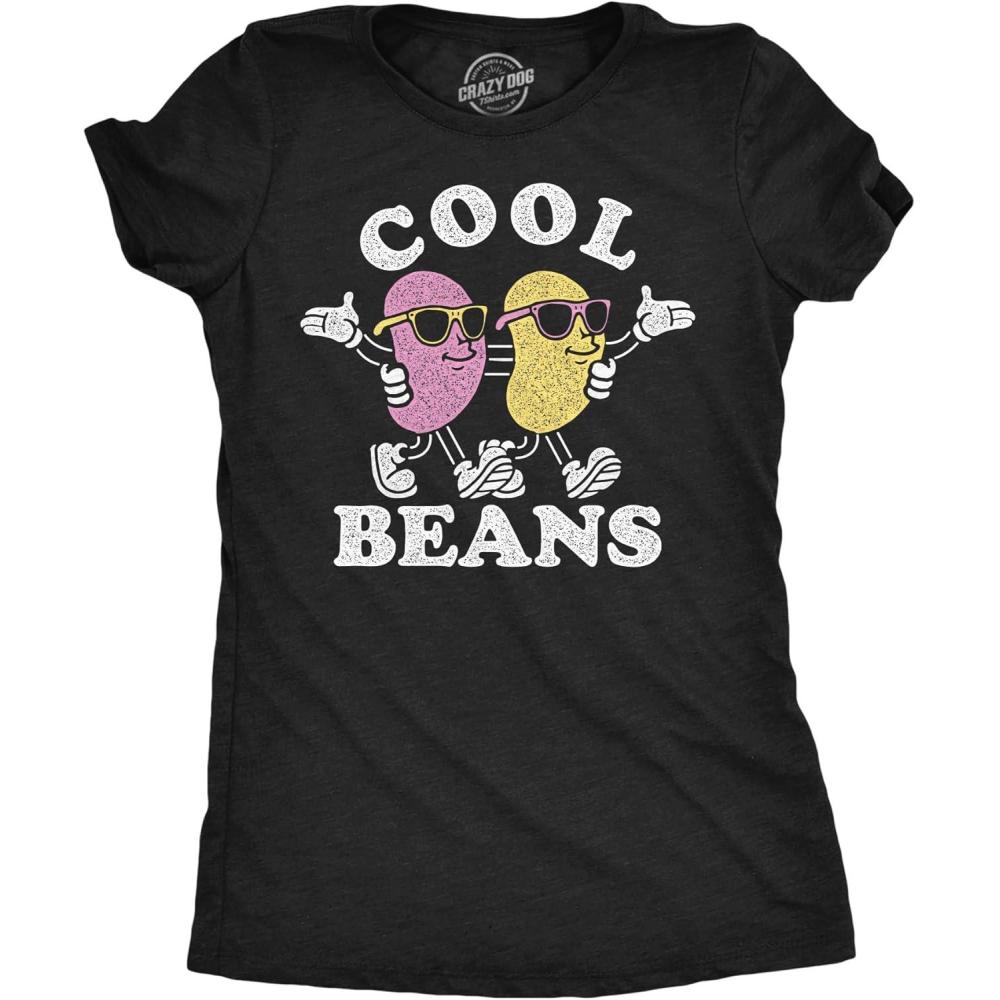 imageWomens Easter Shirts Funny Easter Candy Tees Chocolate and Candy Shirts for WomenHeather Black Cool Jelly Beans