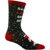 Crazy Dog T-Shirts Funny Christmas Socks for Men Holiday Crews with Sarcastic Designs for Xmas(Going Down)
