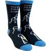 Crazy Dog T-Shirts Men’s How to Pick Up Chicks Socks Funny Easter Gift Footwear