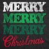 Crazy Dog T-Shirts Merry Merry Merry Christmas Crewneck Sweatshirt Funny Sarcastic Xmas Graphic Novelty Longsleeve Sweater