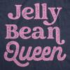 Womens Easter Shirts Funny Easter Candy Tees Chocolate and Candy Shirts for Women(Heather Navy – Jelly Bean Queen)