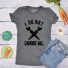 Womens Easter Shirts Funny Easter Candy Tees Chocolate and Candy Shirts for Women(Light Heather Grey – Do Not Carrot)