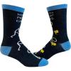 Crazy Dog T-Shirts Men’s How to Pick Up Chicks Socks Funny Easter Gift Footwear