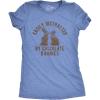Womens Easter Shirts Funny Easter Candy Tees Chocolate and Candy Shirts for Women(Light Heather Blue – Distracted By Bunnies)