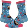 Crazy Dog T-Shirts Women’s A Mother’s Love Is Like No Otter Socks Funny Ocean Beach Mother’s Day Novelty Footwear