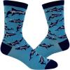 Crazy Dog T-Shirts Women’s Mommy Shark Socks Funny Viral Song Mothers Day Fish Graphic Novelty Footwear