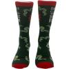 Crazy Dog T-Shirts Funny Socks for Men with Hilarious Puns – Footware for Guys with Sarcastic Dad Jokes(One Eyed Willies Snake Farm)