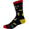Crazy Dog T-Shirts Men’s Dad Socks Funny Fathers Day Graphic Novelty Footwear(Chillin Grillin)