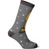 Crazy Dog T-Shirts Men’s Trophy Husband Socks Funny Best Hubby Award Sparkling Gold Footwear