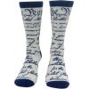 Crazy Dog T-Shirts Men’s US Constitution Socks Funny We The People Patriotic USA Footwear(Multi – Constitution)