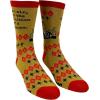Crazy Dog T-Shirts Men’s You Sir Are The Definition Of A Headache Socks Funny Retro Sarcastic Footwear