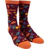 Crazy Dog T-Shirts Women’s Awesome Wife Socks Cute Funny Relationsip Wedding Marrinage Novelty Footwear