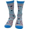 Crazy Dog T-Shirts Women’s Hockey Mom Socks Funny Cute Ice Rink Momma Footwear