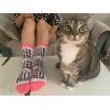 Youth Cat and Dog Socks Funny Cute Pet Animal Graphic Novelty Footwear For Kids(Bundle 4-pack)