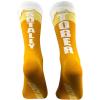 Crazy Dog T-Shirts Funny Socks for Men with Hilarious Puns – Footware for Guys with Sarcastic Dad Jokes(Beer Glass)