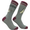 Crazy Dog T-Shirts Funny Socks for Men with Hilarious Puns – Footware for Guys with Sarcastic Dad Jokes(Wanna Screw)