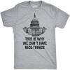 This is Why We Can’t Have Nice Things T Shirt Funny Anti Capitol Political Tee(Light Heather Grey)