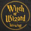 Maternity Witch Or Wizard Brewing T Shirt Funny Halloween Pregnancy Tee(Heather Black)