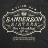Mens Witch Sisters Bed and Breakfast T Shirt Funny Halloween Movie Graphic Tee(Heather Black)
