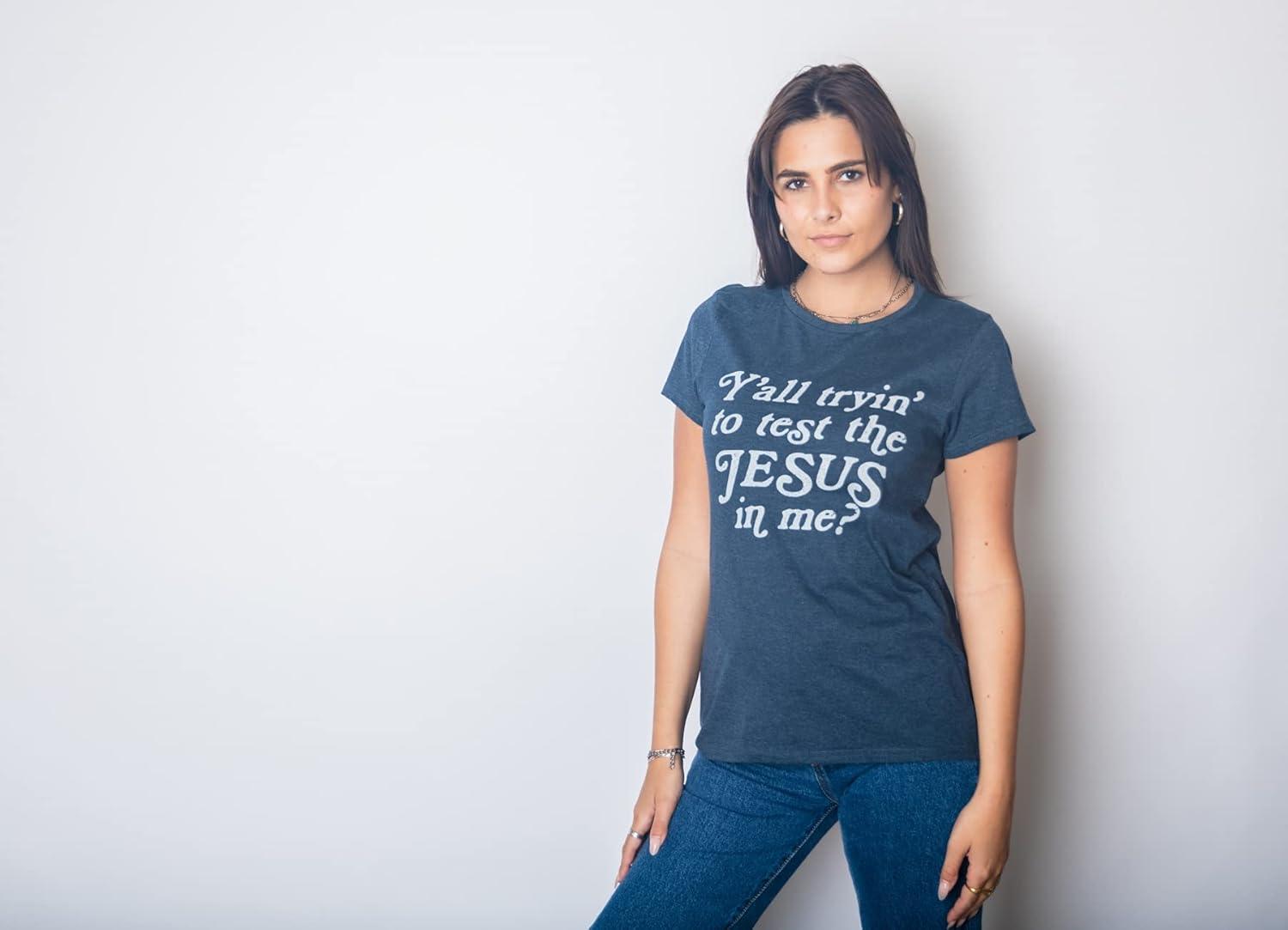 imageWomens Saint Patricks Day T Shirts Funny Shenanigans Clover Graphic Tees for Women