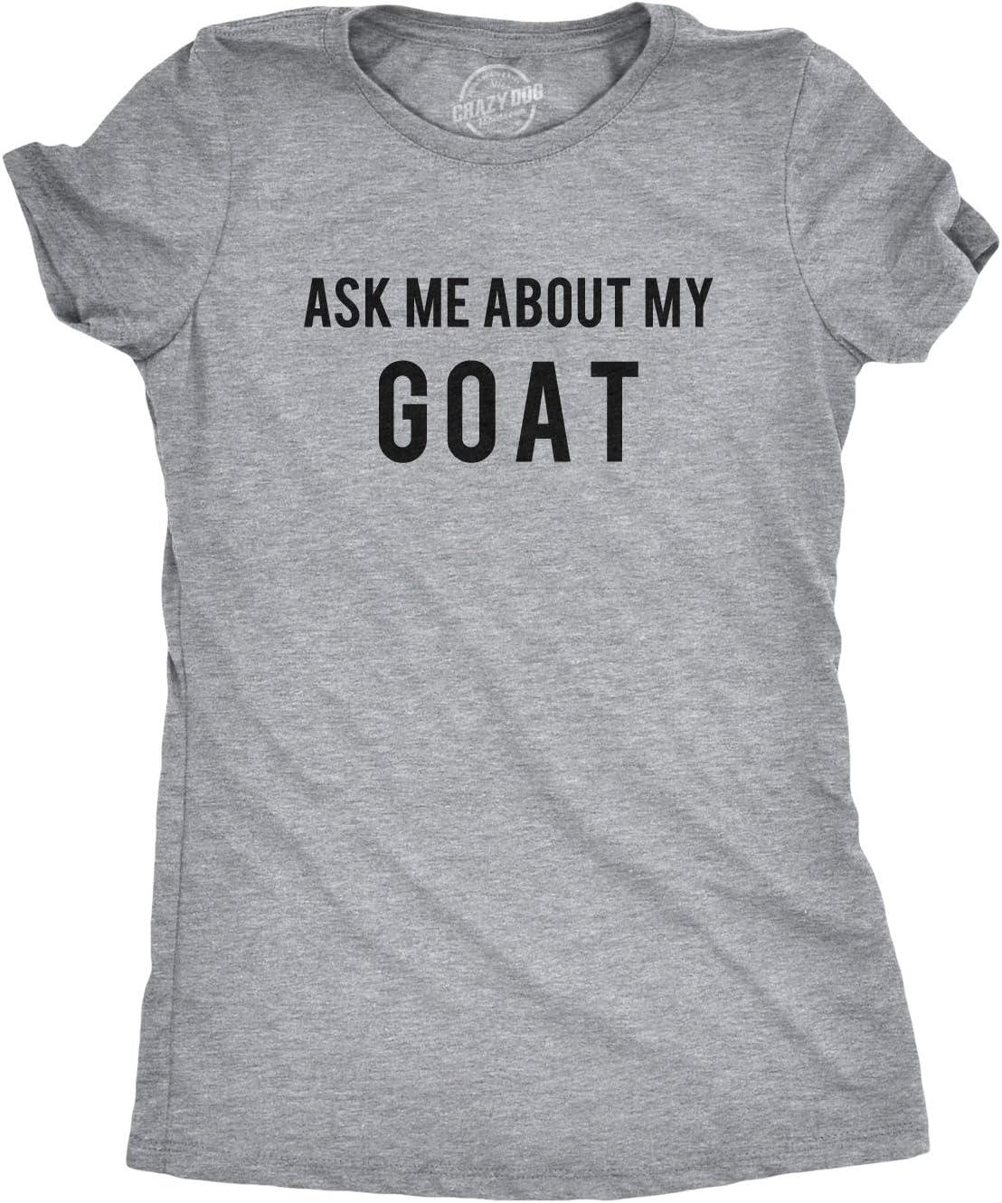 imageWomens Save The Sea Pandas Funny Whale Orca Dolphin Ocean Life T ShirtLight Heather Grey Ask About Goat