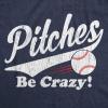 Crazy Dog T-Shirts Women’s T-Shirt(Heather Navy)