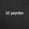 Funny Badass Womens T Shirts Cool Sarcastic Graphic Tees for Ladies with Sass(Heather Black – Lil Psych)